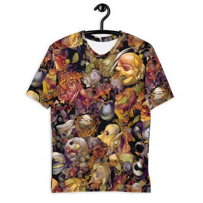 Men's Crew Neck T-Shirt - Arcimboldo Abundance