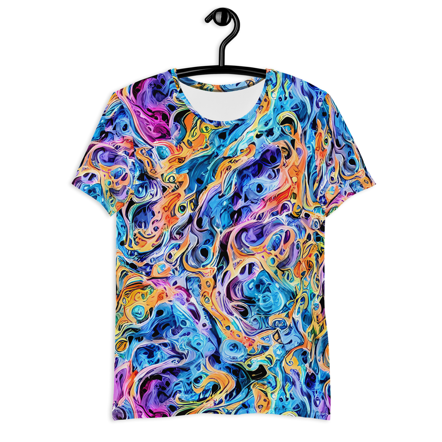 Men's Athletic T-Shirt - Rococo Vortex