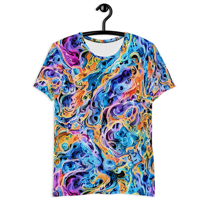 Men's Athletic T-Shirt - Rococo Vortex