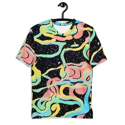 Men's Crew Neck T-Shirt - Mcguire Wavelength