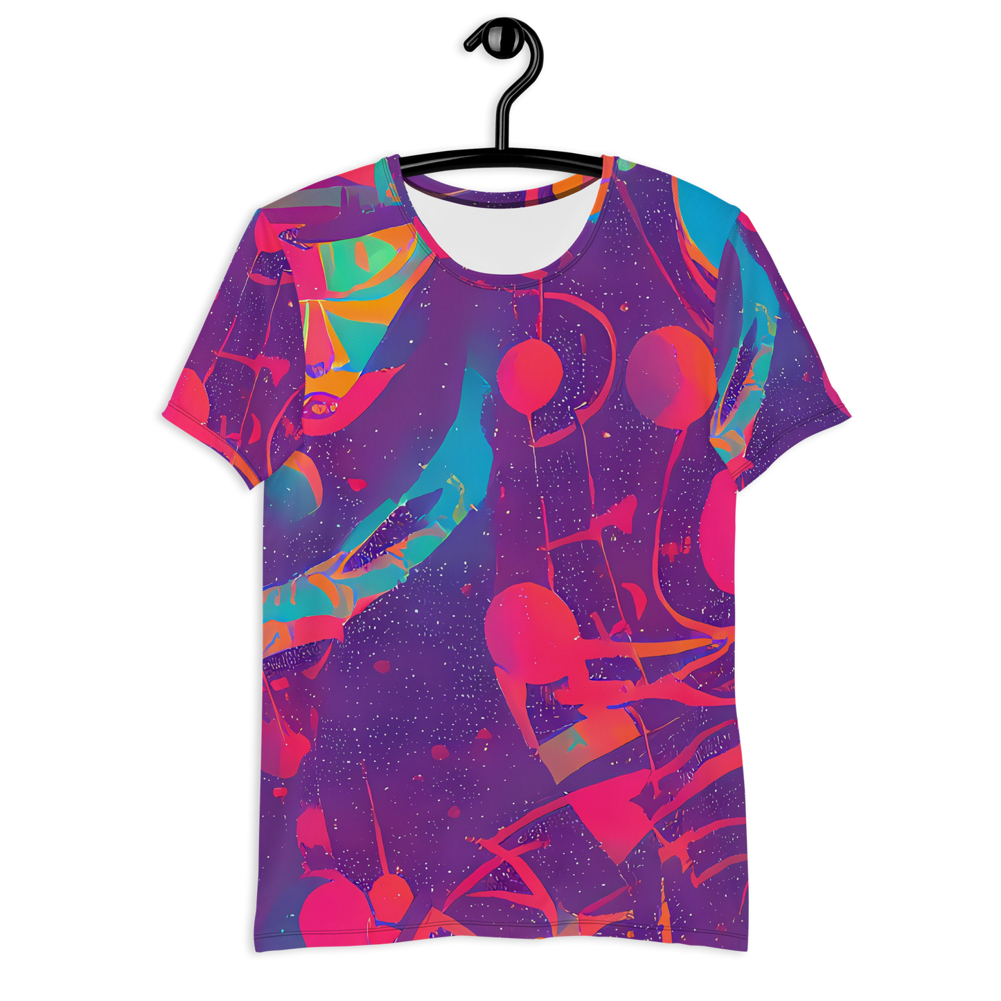 Men's Athletic T-Shirt - Spheric Rhapsody