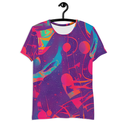 Men's Athletic T-Shirt - Spheric Rhapsody