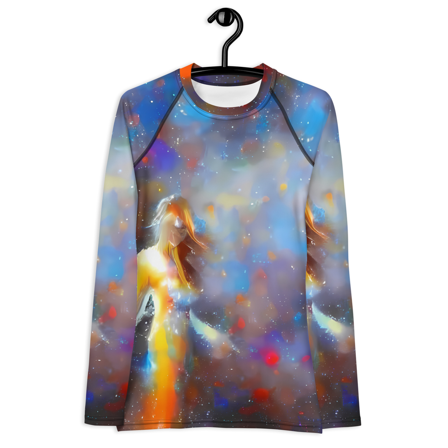 Women's Rash Guard - Impressionist Drift