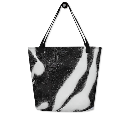 Large Tote Bag w/ Pocket - Ray's Illusion