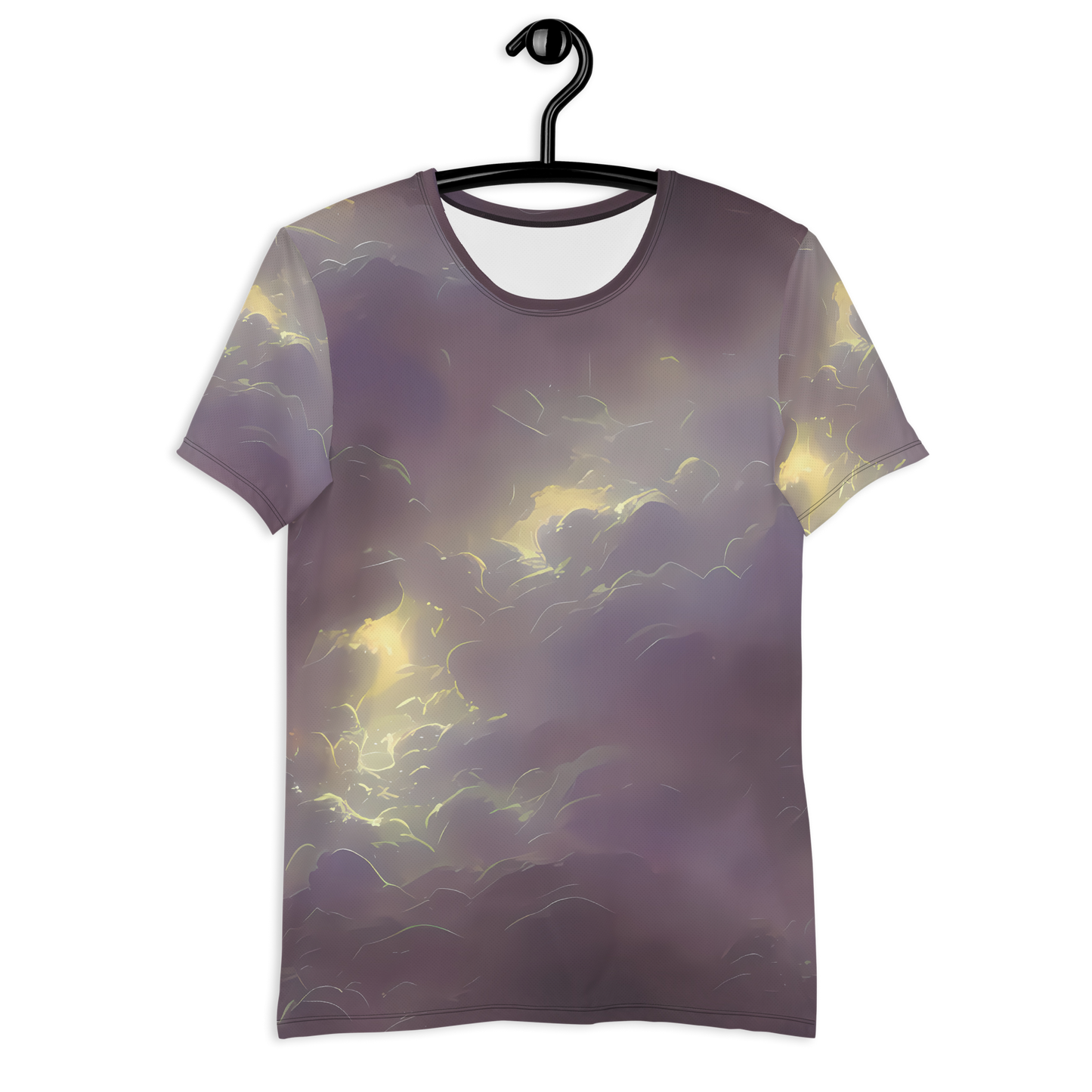 Men's Athletic T-Shirt - Stormy Muse