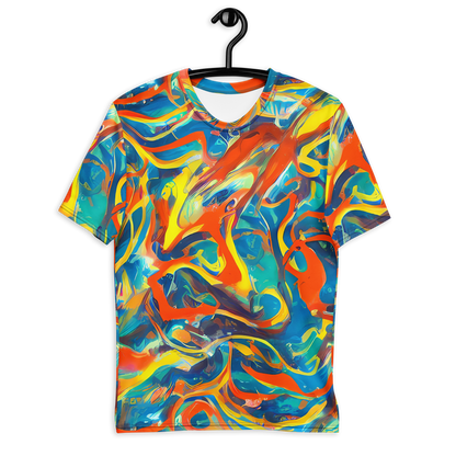 Men's Crew Neck T-Shirt - Chromatic Fusion