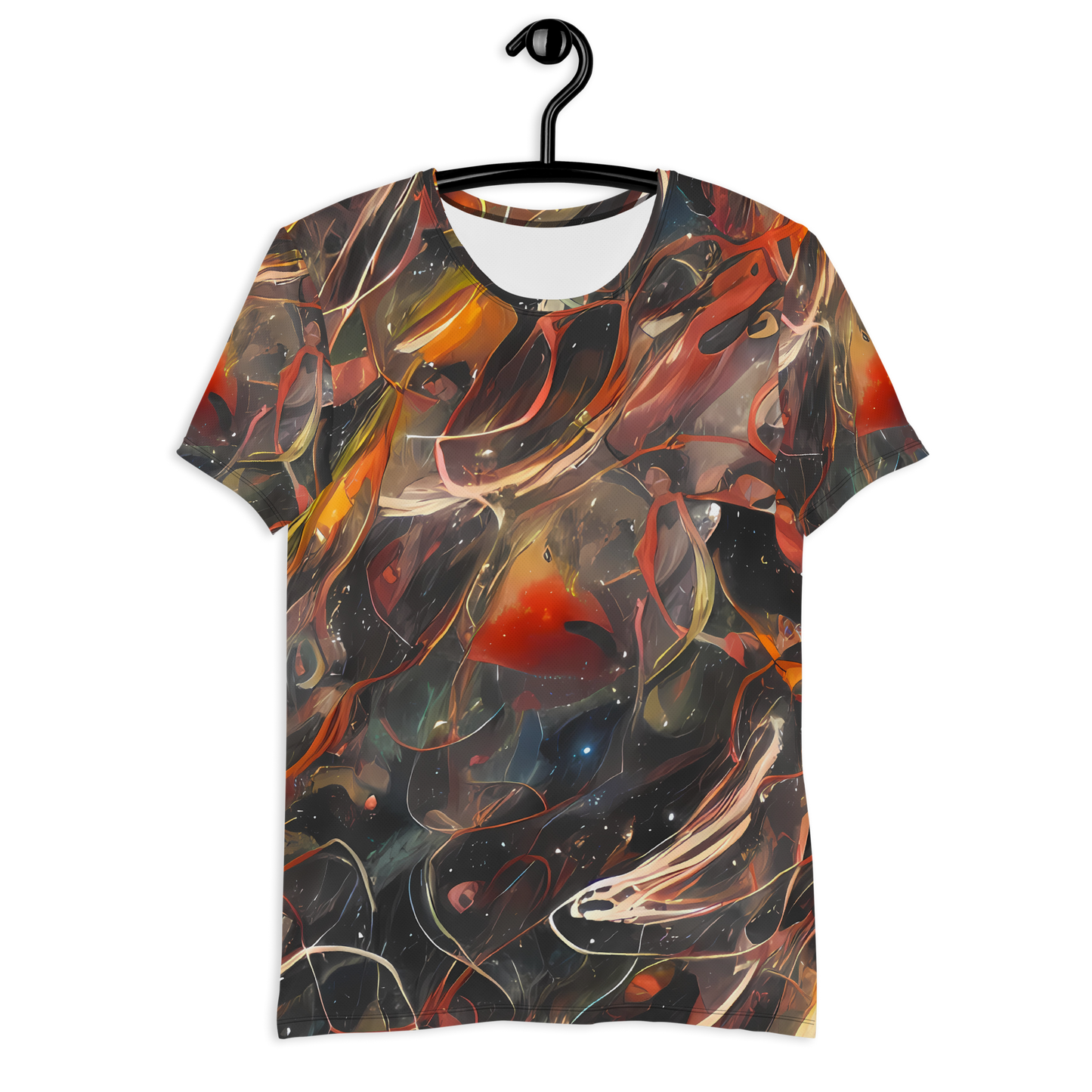 Men's Athletic T-Shirt - Temporal Vortex