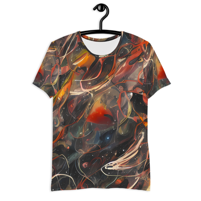 Men's Athletic T-Shirt - Temporal Vortex