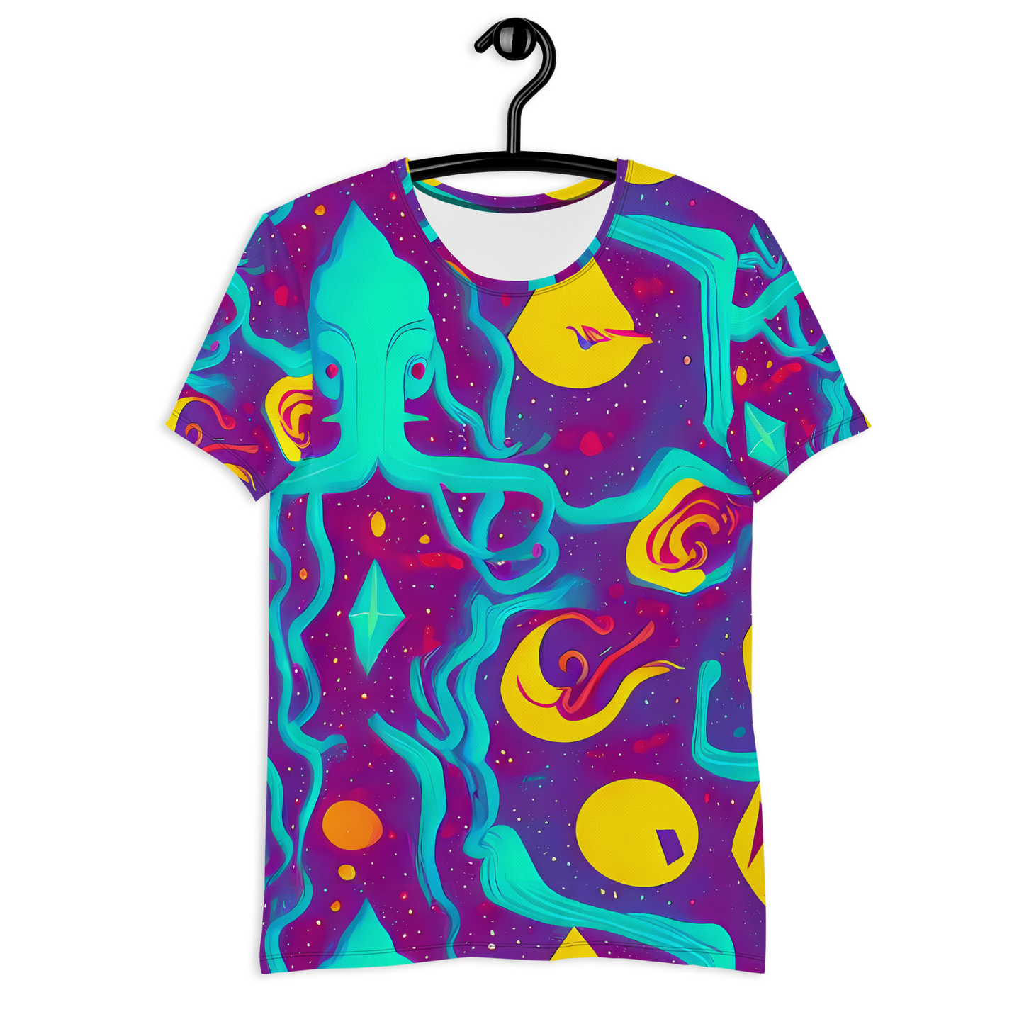Men's Athletic T-Shirt - Cosmic Current