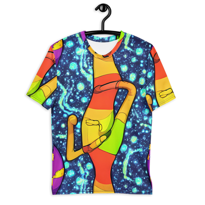Men's Crew Neck T-Shirt - Cosmic Siblings