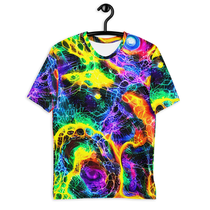 Men's Crew Neck T-Shirt - Vivid Veil