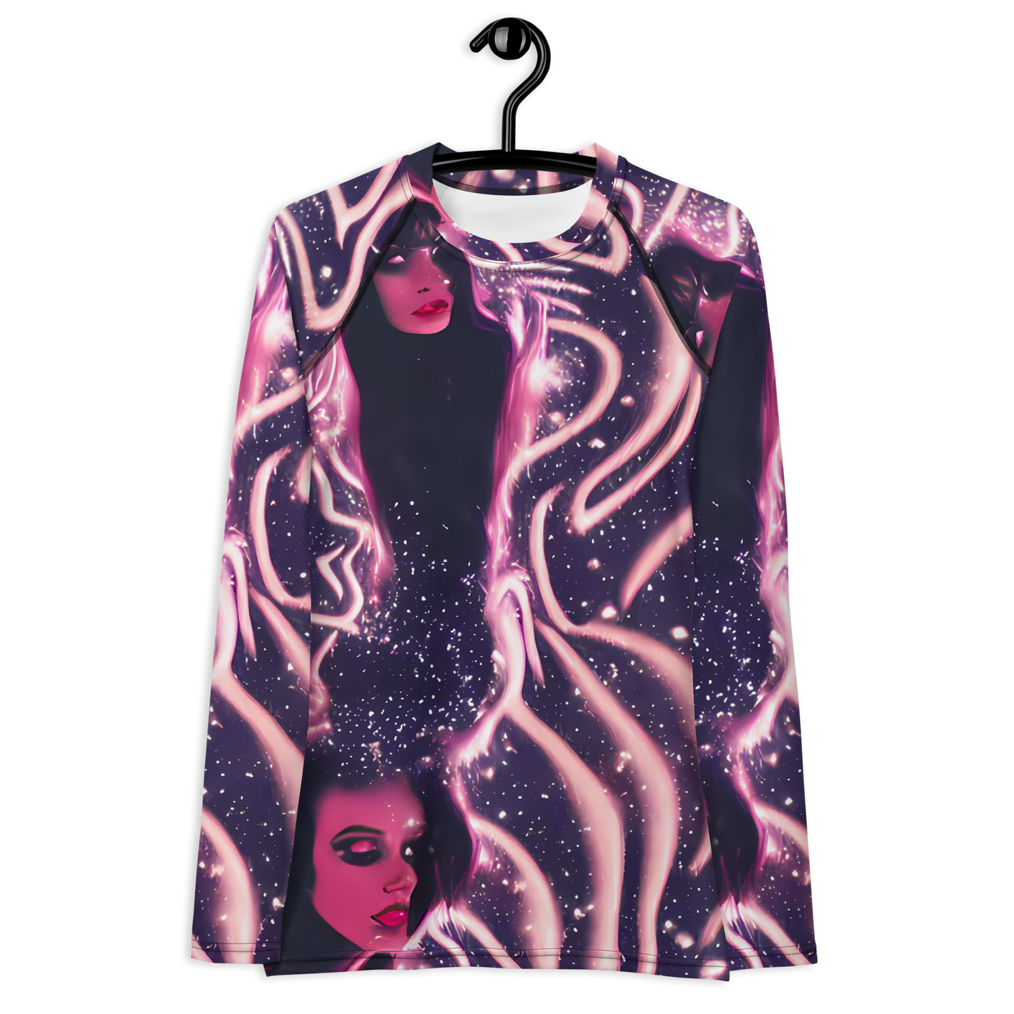 Women's Rash Guard - Stardust Siren