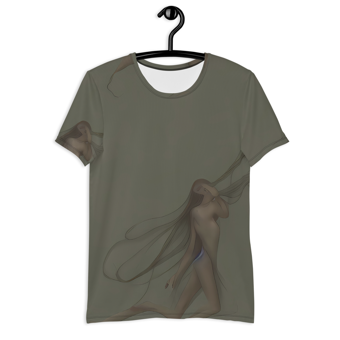 Men's Athletic T-Shirt - Valsecchi's Veil