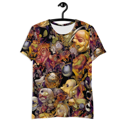 Men's Athletic T-Shirt - Arcimboldo Abundance