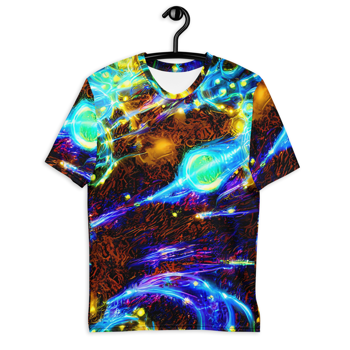 Men's Crew Neck T-Shirt - Neon Füssli