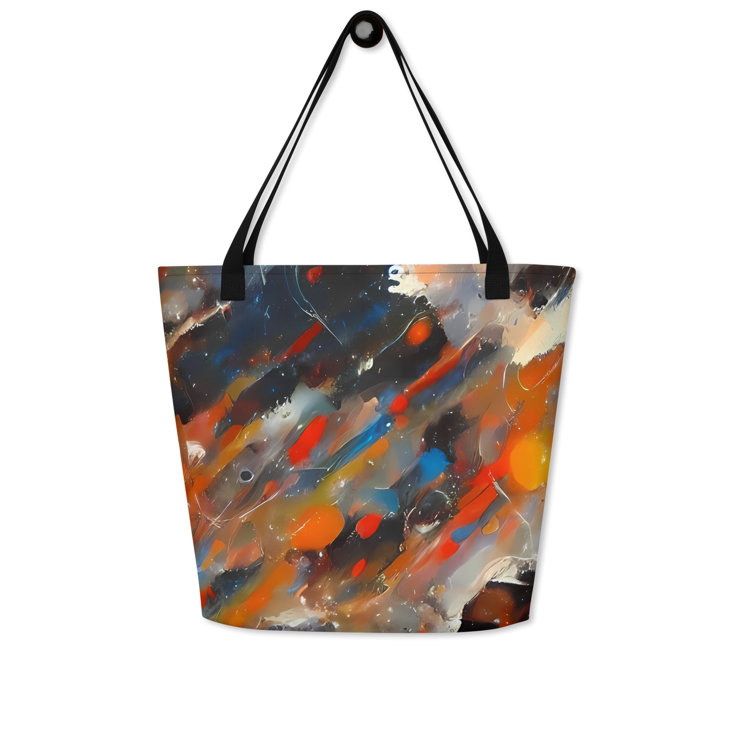 Large Tote Bag w/ Pocket - Kohn's Whirl