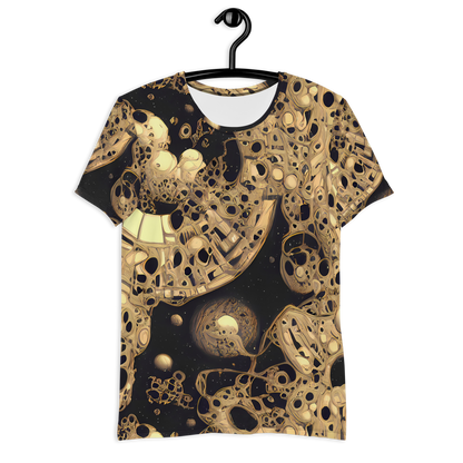 Men's Athletic T-Shirt - Baroque Orbit