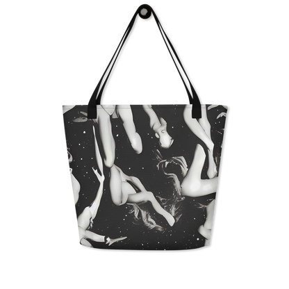 Large Tote Bag w/ Pocket - Galactic Vogue