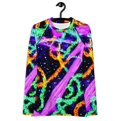 Women's Rash Guard - Enckell's Nebula