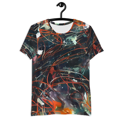 Men's Athletic T-Shirt - Chaos Canvas