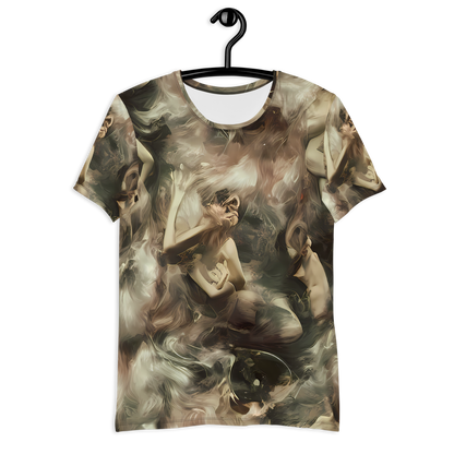 Men's Athletic T-Shirt - Ceramic Swirl