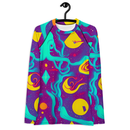 Women's Rash Guard - Cosmic Current
