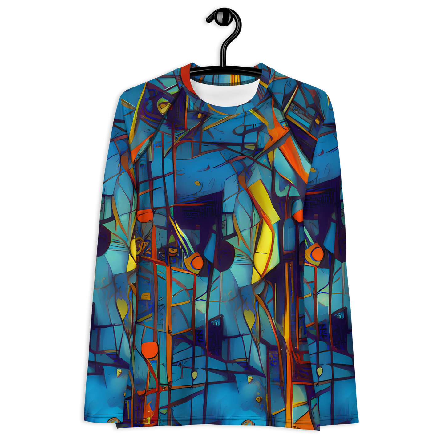 Women's Rash Guard - Abstract Eddy