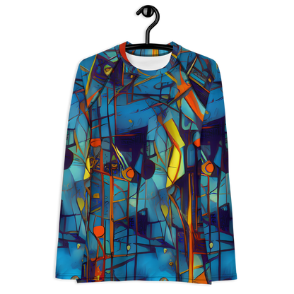 Women's Rash Guard - Abstract Eddy