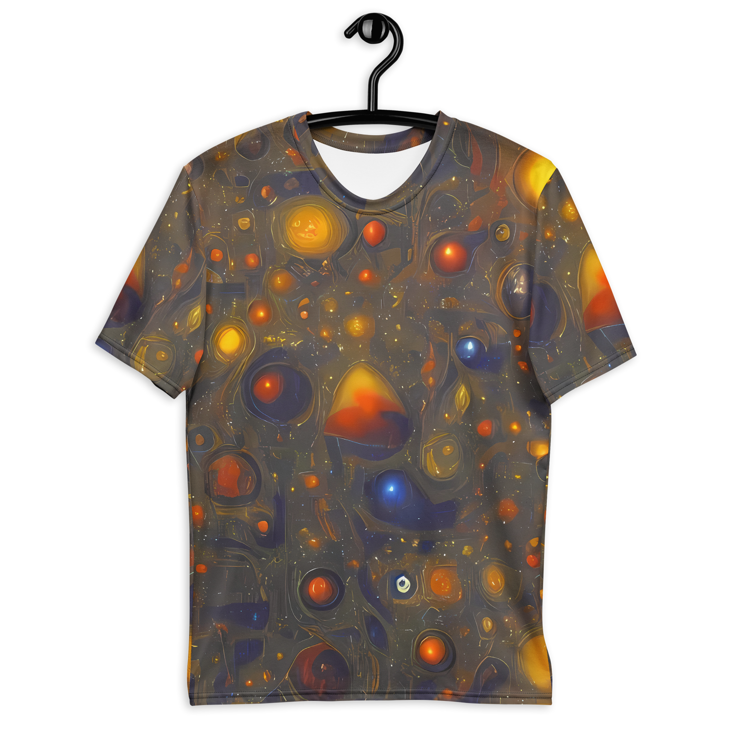 Men's Crew Neck T-Shirt - Chromal Flux