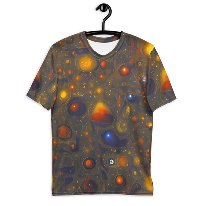 Men's Crew Neck T-Shirt - Chromal Flux