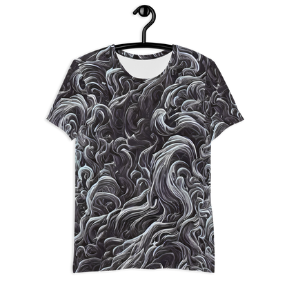 Men's Athletic T-Shirt - Savrasov Swirls