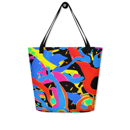 Large Tote Bag w/ Pocket - Orbit Opus