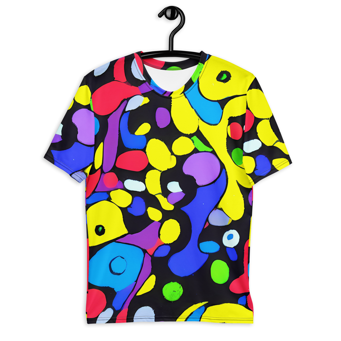 Men's Crew Neck T-Shirt - Miró's Mosaic