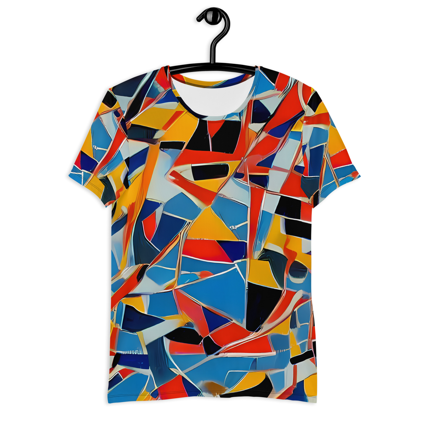 Men's Athletic T-Shirt - Abstract Mingle