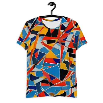 Men's Athletic T-Shirt - Abstract Mingle