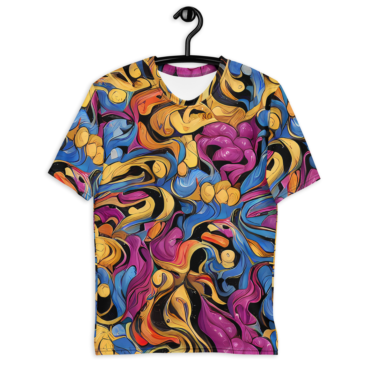 Men's Crew Neck T-Shirt - Bosschaert Whorls