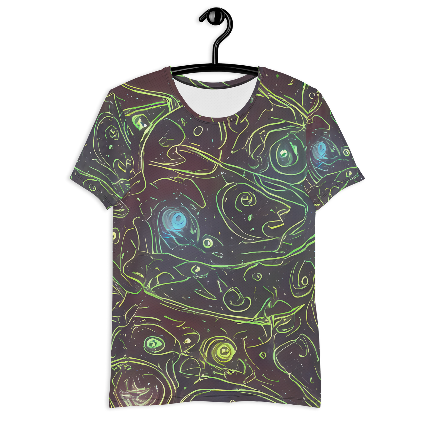 Men's Athletic T-Shirt - Starfield Scrolls