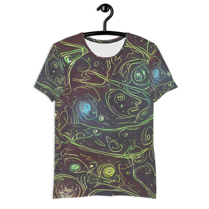 Men's Athletic T-Shirt - Starfield Scrolls