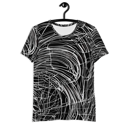 Men's Athletic T-Shirt - Biomech Spiral