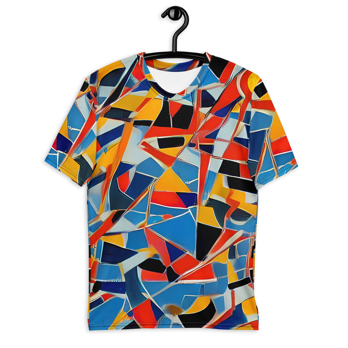 Men's Crew Neck T-Shirt - Abstract Mingle