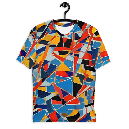 Men's Crew Neck T-Shirt - Abstract Mingle