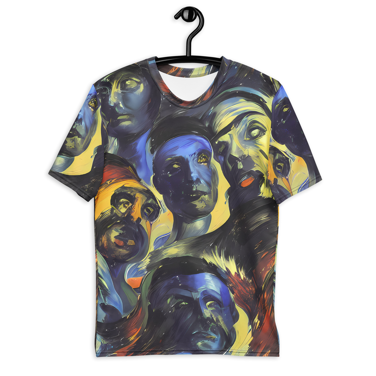 Men's Crew Neck T-Shirt - Cosmic Visages