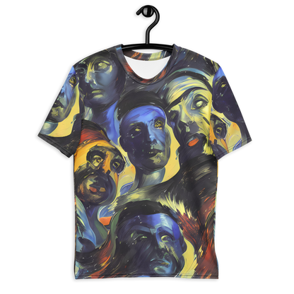 Men's Crew Neck T-Shirt - Cosmic Visages