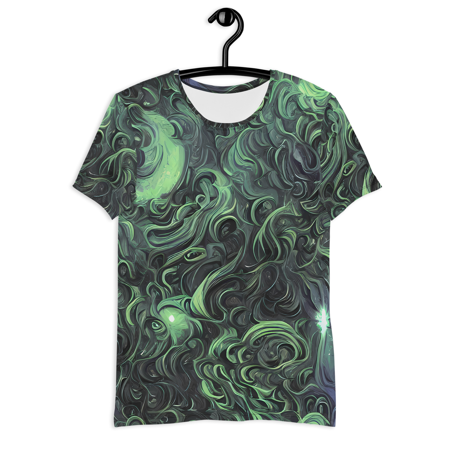 Men's Athletic T-Shirt - Savrasov Swirls