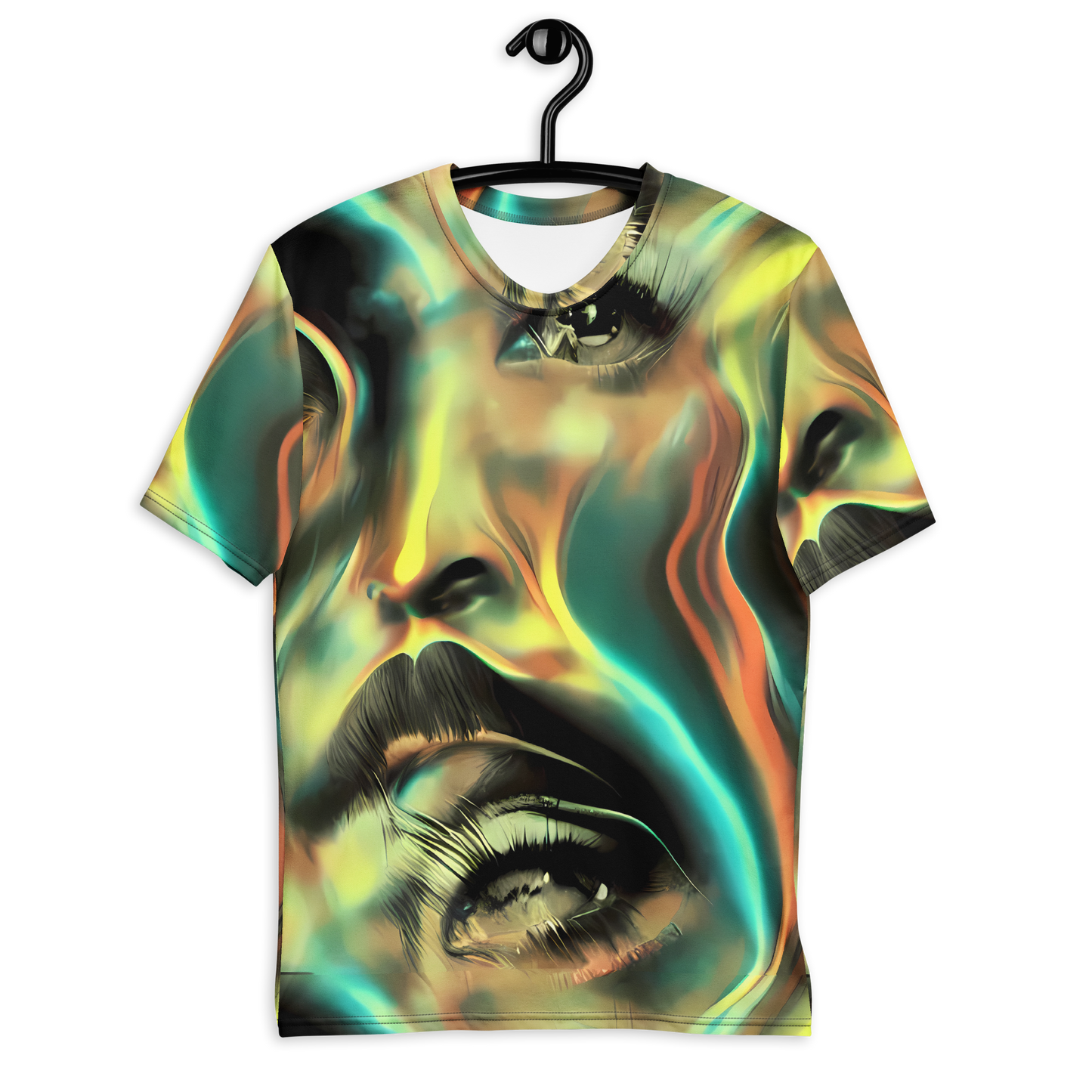 Men's Crew Neck T-Shirt - Newtonian Visage