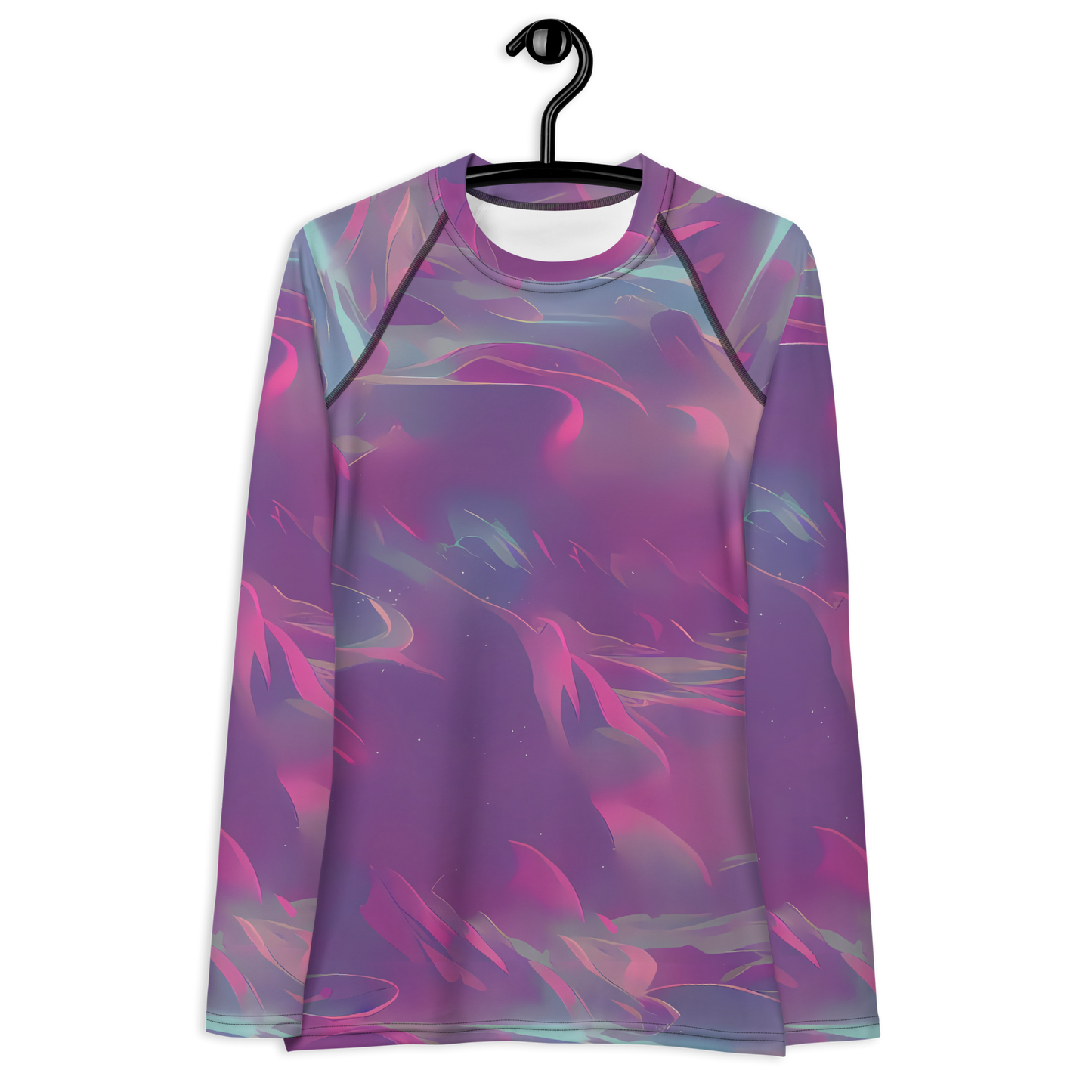 Women's Rash Guard - Dreamscape Swirl