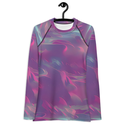 Women's Rash Guard - Dreamscape Swirl