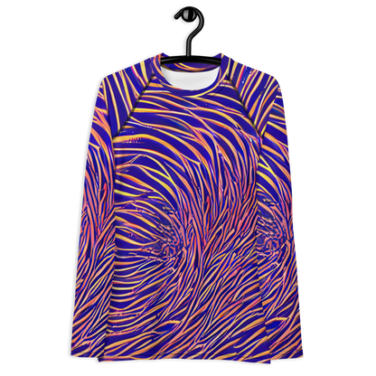 Women's Rash Guard - Vortex Strands