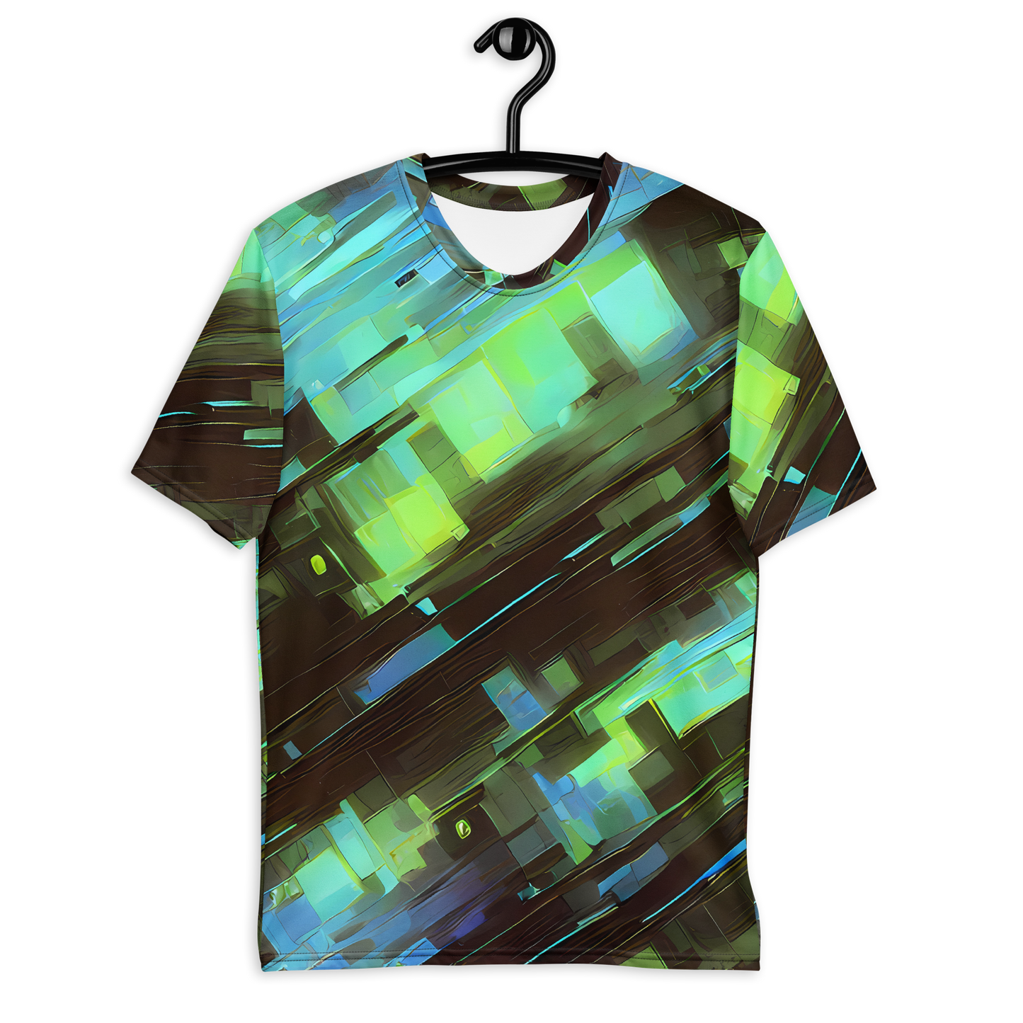 Men's Crew Neck T-Shirt - Cyber Shard