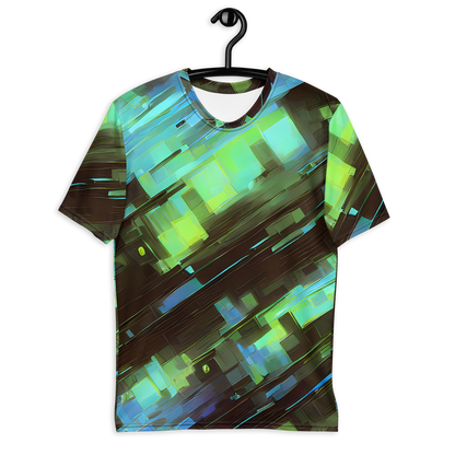 Men's Crew Neck T-Shirt - Cyber Shard